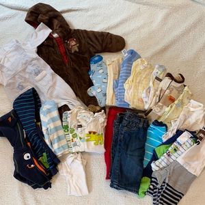 Huge lot of newborn clothes!